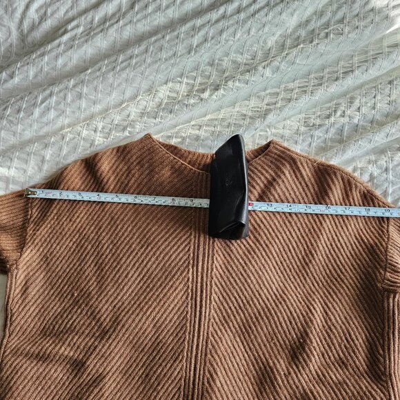 Aritzia Babaton Chalmers Sweater - 2019 - Heather Constant Camel - Sz XS - Picture 10 of 12